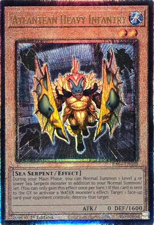 Atlantean Heavy Infantry [RA04-EN010] Prismatic Ultimate Rare | Exor Games New Glasgow