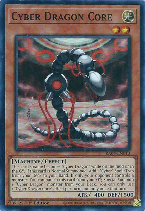 Cyber Dragon Core [RA04-EN013] Super Rare | Exor Games New Glasgow