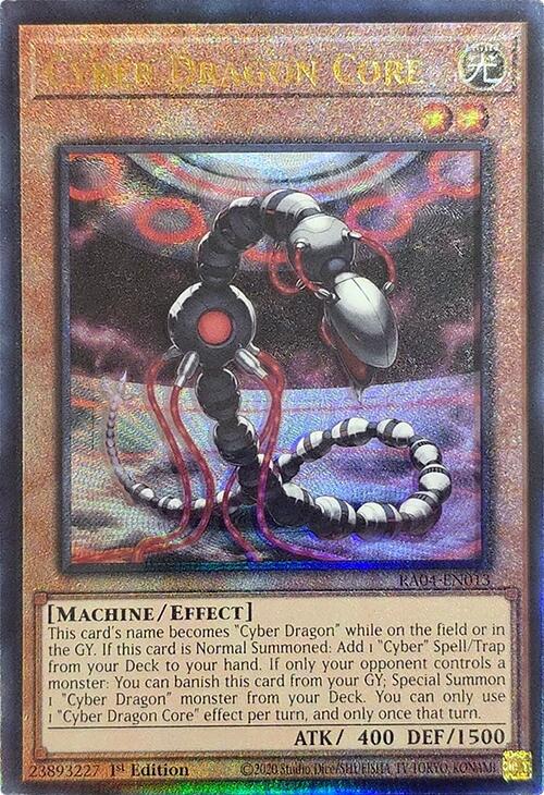 Cyber Dragon Core [RA04-EN013] Prismatic Ultimate Rare | Exor Games New Glasgow