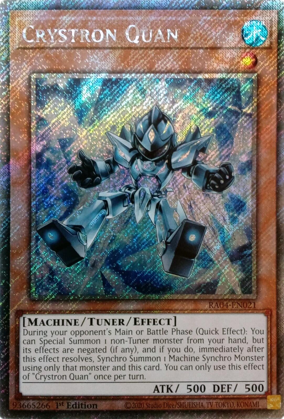 Crystron Quan [RA04-EN021] Platinum Secret Rare | Exor Games New Glasgow