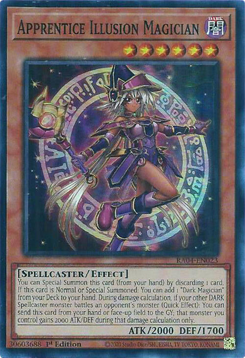 Apprentice Illusion Magician [RA04-EN023] Super Rare | Exor Games New Glasgow