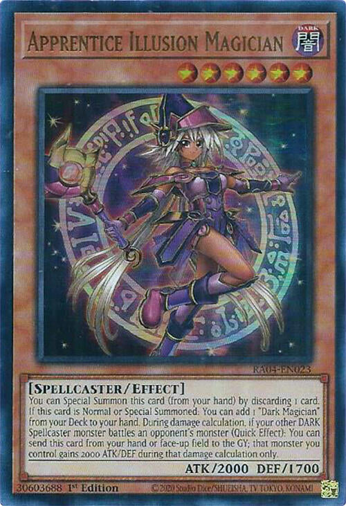 Apprentice Illusion Magician [RA04-EN023] Ultra Rare | Exor Games New Glasgow
