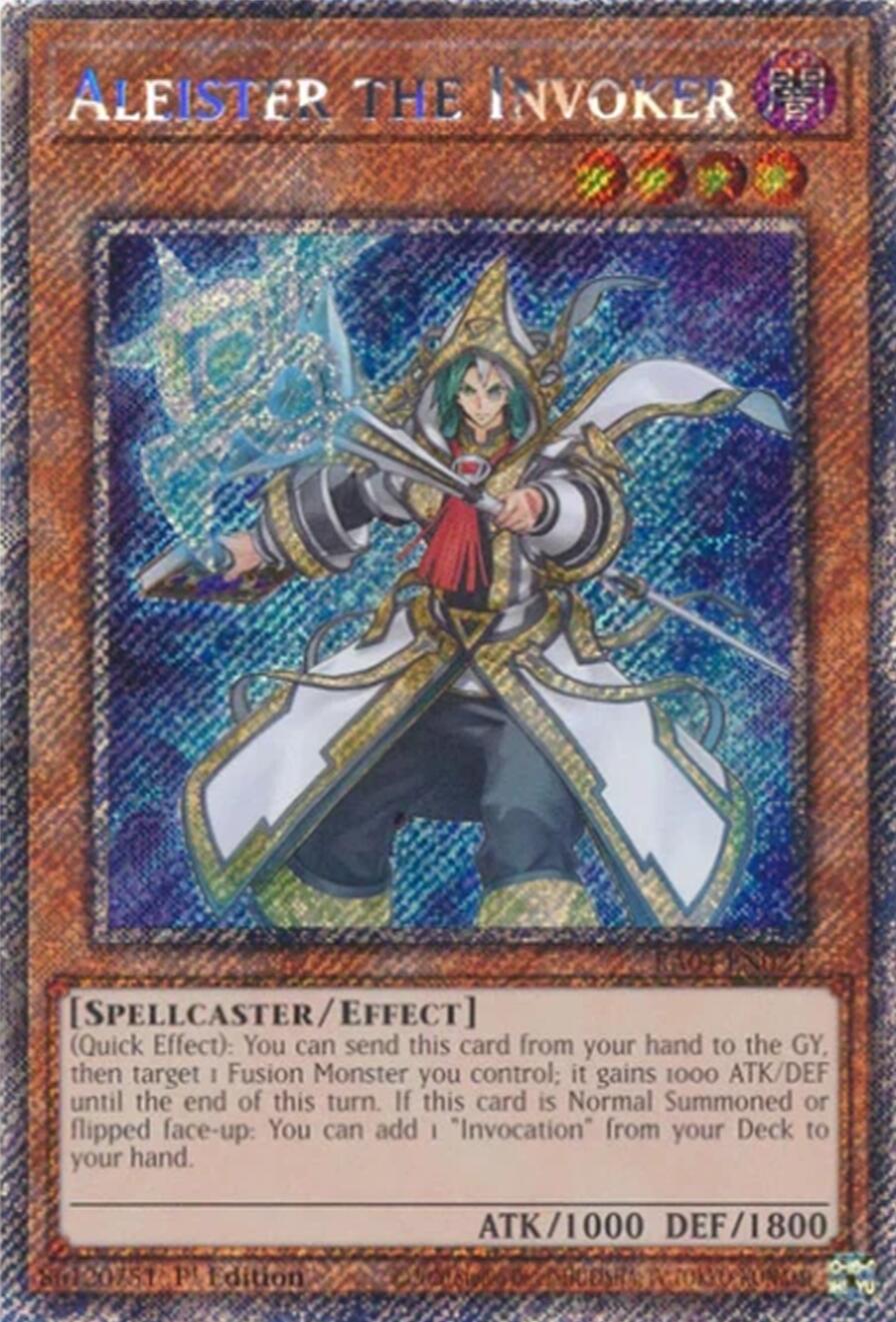 Aleister the Invoker (Alternate Art) [RA04-EN024] Platinum Secret Rare | Exor Games New Glasgow