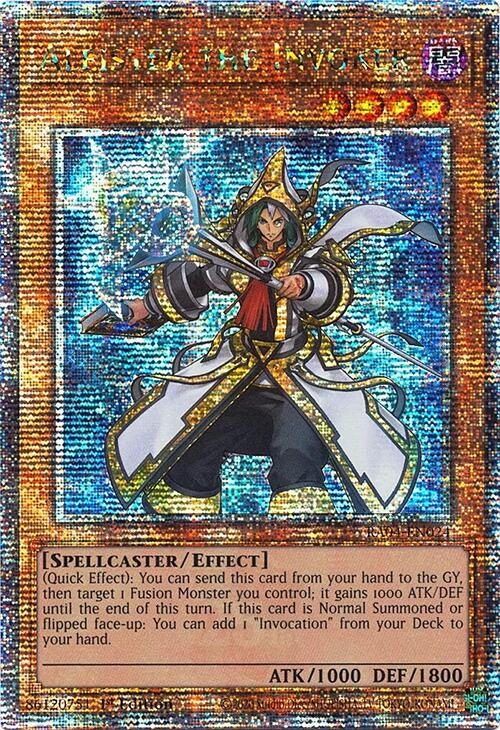 Aleister the Invoker (Alternate Art) [RA04-EN024] Quarter Century Secret Rare | Exor Games New Glasgow