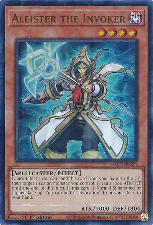 Aleister the Invoker (Alternate Art) [RA04-EN024] Ultra Rare | Exor Games New Glasgow