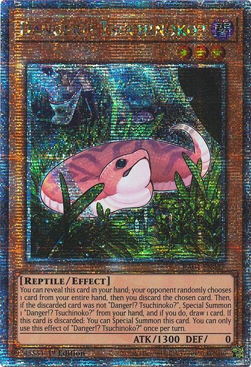 Danger!? Tsuchinoko? [RA04-EN027] Quarter Century Secret Rare | Exor Games New Glasgow