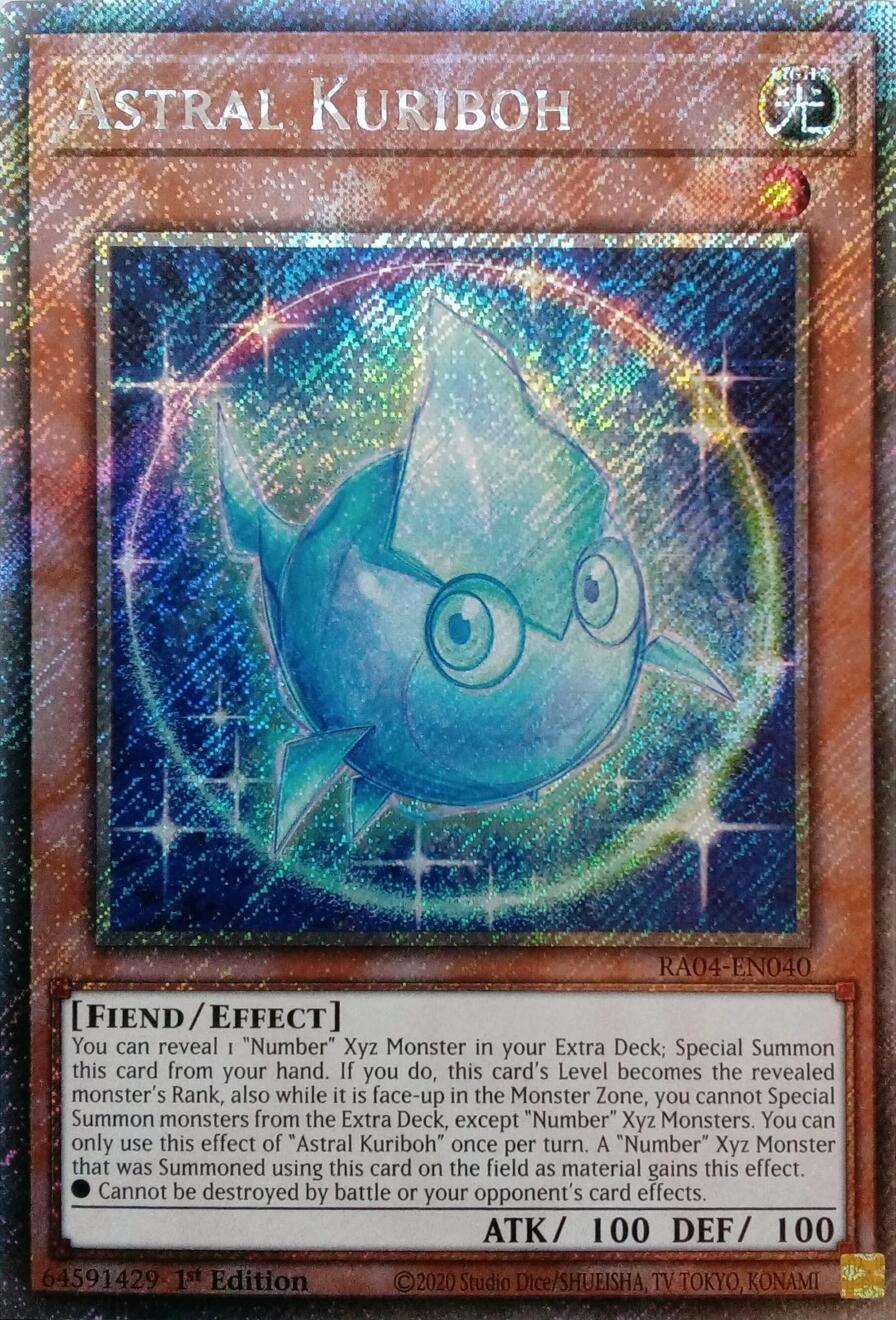 Astral Kuriboh [RA04-EN040] Platinum Secret Rare | Exor Games New Glasgow