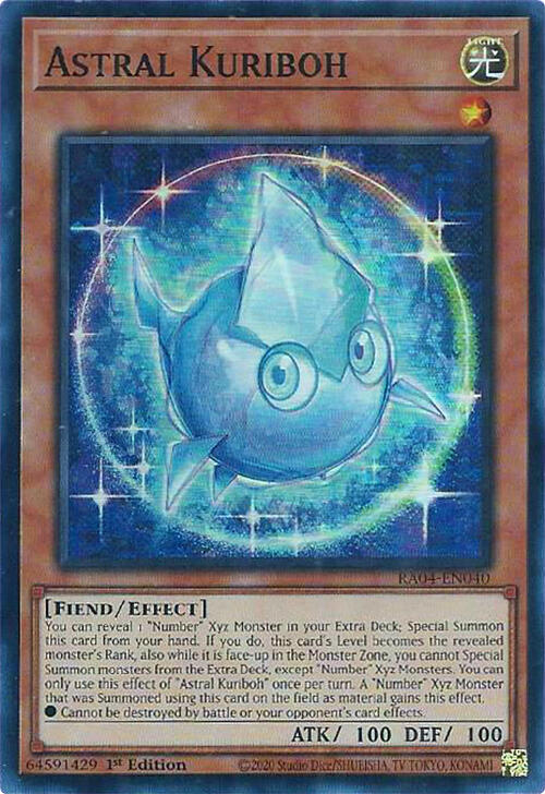 Astral Kuriboh [RA04-EN040] Super Rare | Exor Games New Glasgow