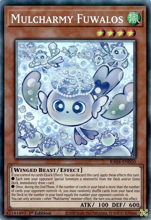 Mulcharmy Fuwalos [RA04-EN050] Prismatic Collector's Rare | Exor Games New Glasgow