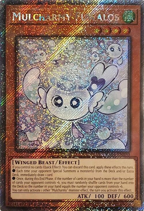 Mulcharmy Fuwalos [RA04-EN050] Platinum Secret Rare | Exor Games New Glasgow