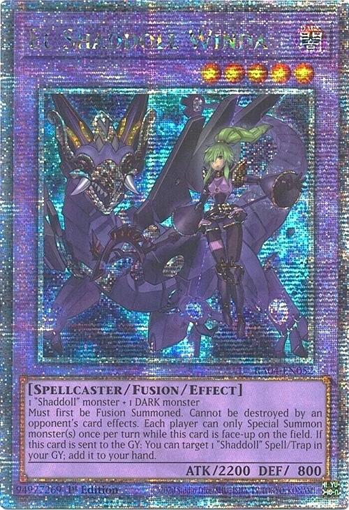 El Shaddoll Winda (Alternate Art) [RA04-EN052] Quarter Century Secret Rare | Exor Games New Glasgow
