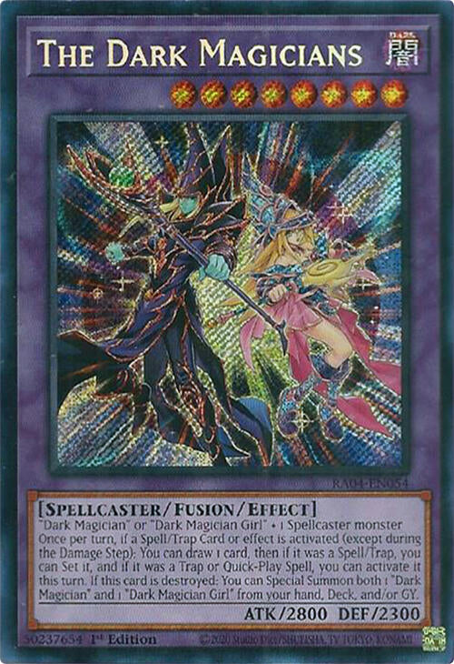 The Dark Magicians [RA04-EN054] Secret Rare | Exor Games New Glasgow