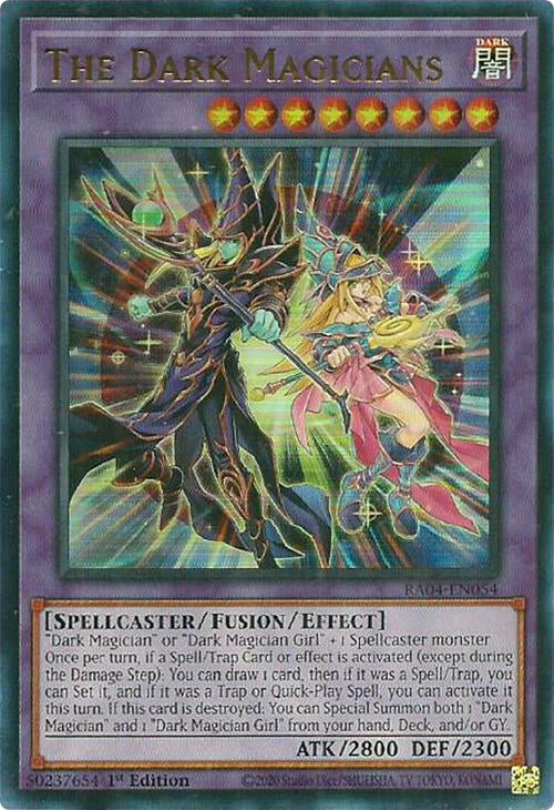 The Dark Magicians [RA04-EN054] Ultra Rare | Exor Games New Glasgow