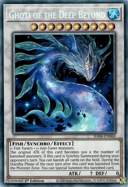 Ghoti of the Deep Beyond [RA04-EN060] Prismatic Collector's Rare | Exor Games New Glasgow