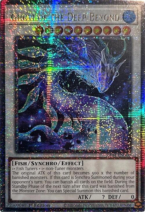 Ghoti of the Deep Beyond [RA04-EN060] Quarter Century Secret Rare | Exor Games New Glasgow