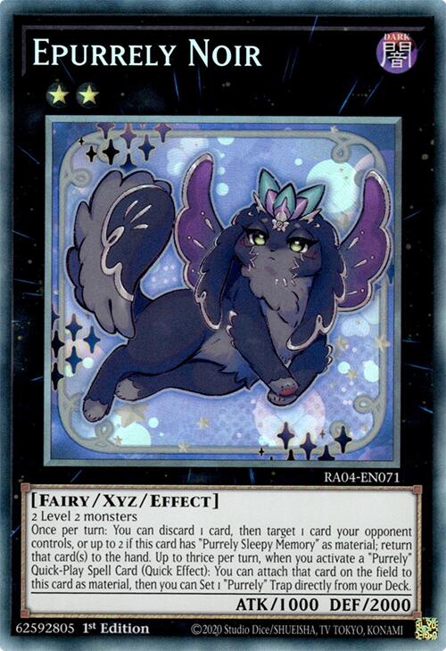 Epurrely Noir [RA04-EN071] Prismatic Collector's Rare | Exor Games New Glasgow