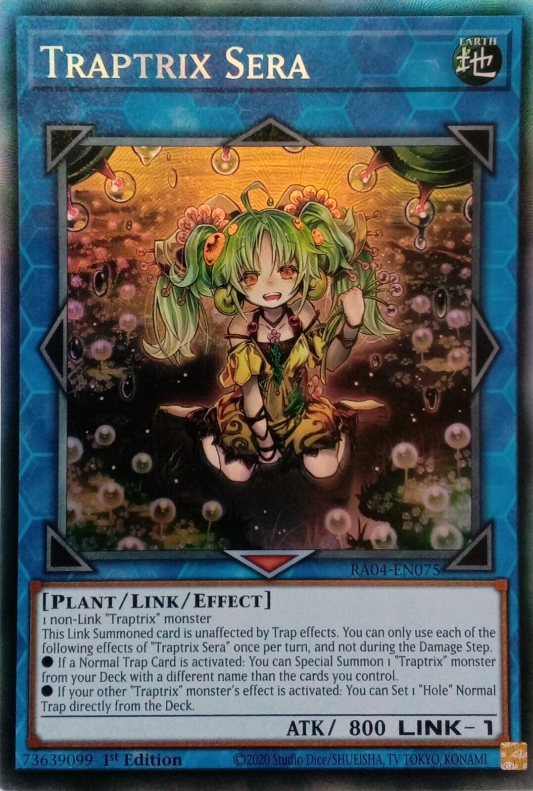 Traptrix Sera [RA04-EN075] Prismatic Collector's Rare | Exor Games New Glasgow