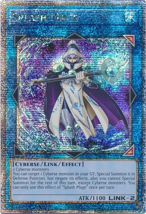 Splash Mage [RA04-EN080] Quarter Century Secret Rare | Exor Games New Glasgow