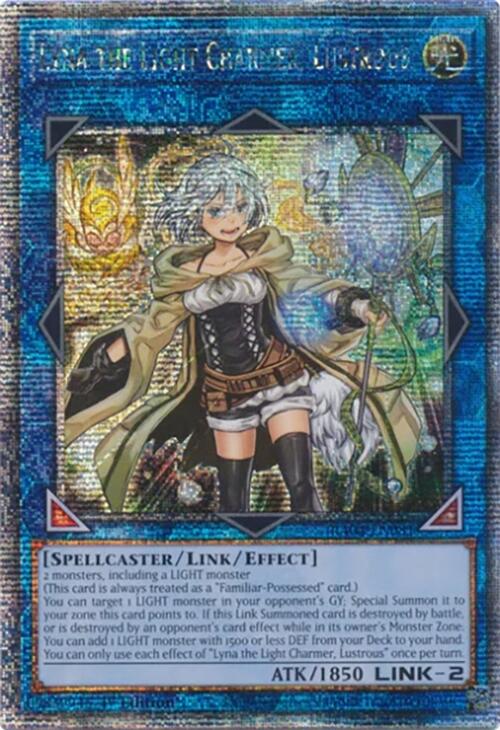 Lyna the Light Charmer, Lustrous [RA04-EN081] Quarter Century Secret Rare | Exor Games New Glasgow