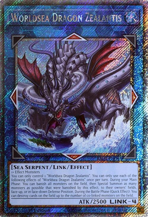 Worldsea Dragon Zealantis [RA04-EN082] Platinum Secret Rare | Exor Games New Glasgow