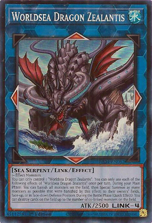 Worldsea Dragon Zealantis [RA04-EN082] Super Rare | Exor Games New Glasgow