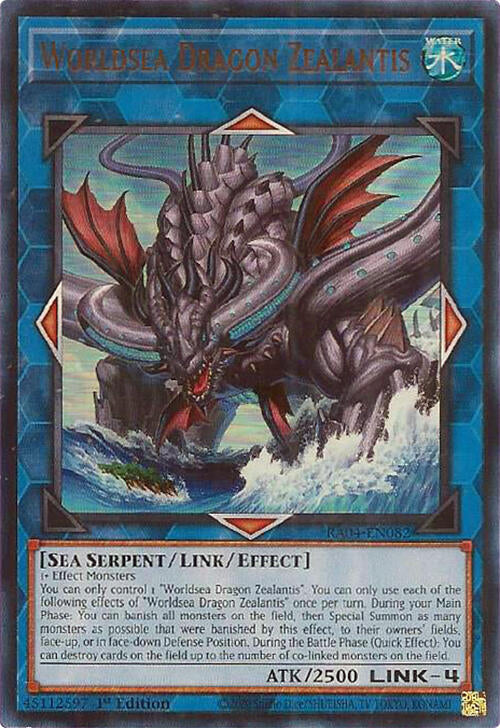 Worldsea Dragon Zealantis [RA04-EN082] Ultra Rare | Exor Games New Glasgow