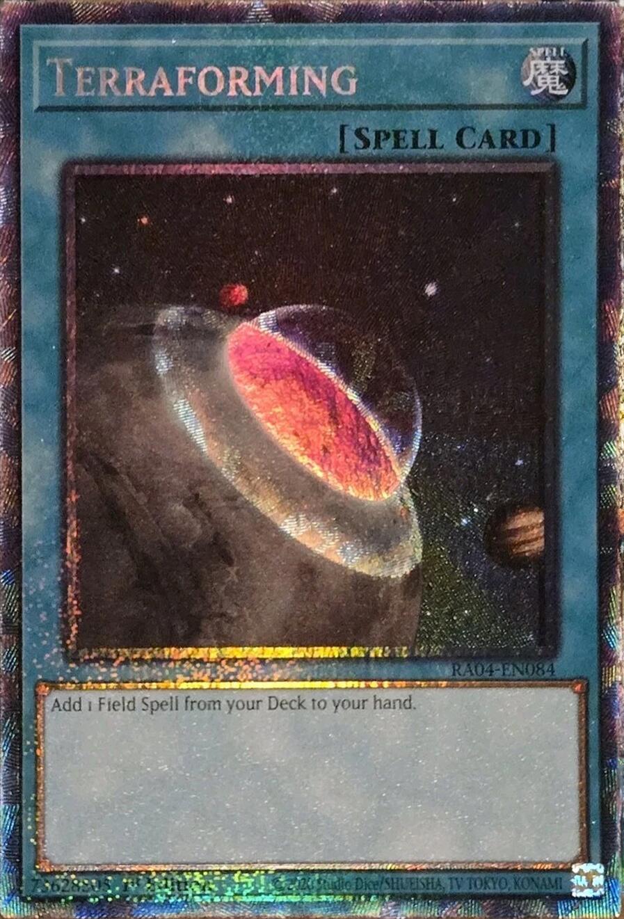 Terraforming [RA04-EN084] Prismatic Collector's Rare | Exor Games New Glasgow