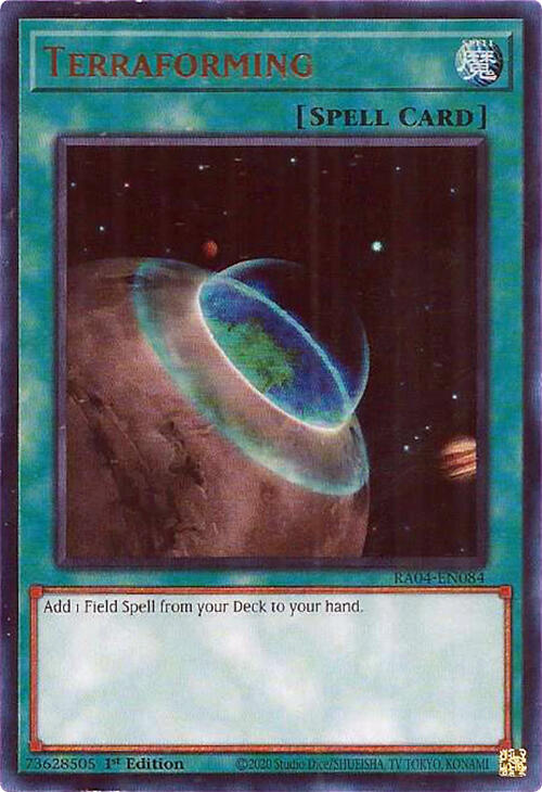 Terraforming [RA04-EN084] Ultra Rare | Exor Games New Glasgow