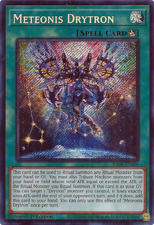 Meteonis Drytron [RA04-EN096] Secret Rare | Exor Games New Glasgow