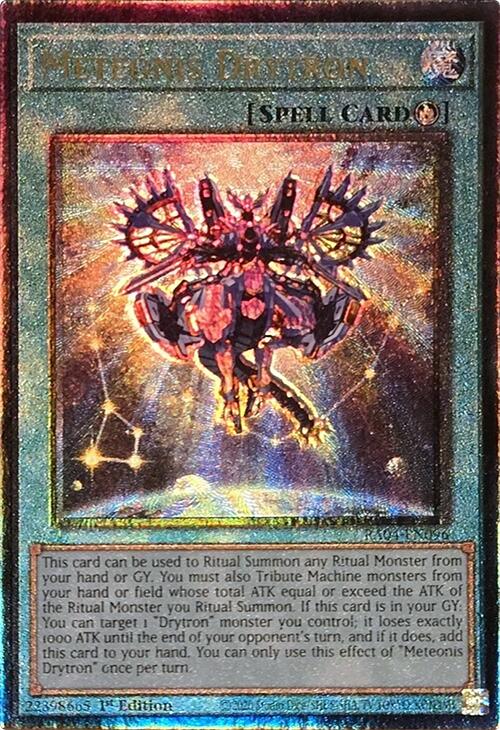 Meteonis Drytron [RA04-EN096] Prismatic Ultimate Rare | Exor Games New Glasgow