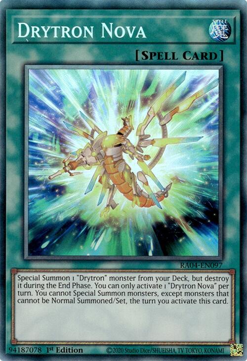 Drytron Nova [RA04-EN097] Prismatic Collector's Rare | Exor Games New Glasgow