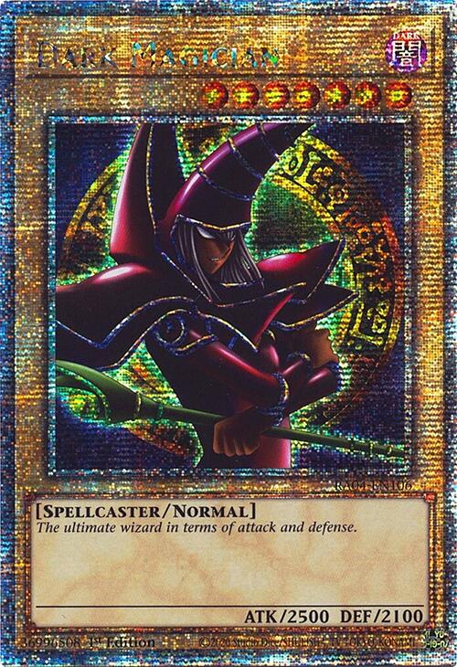 Dark Magician (Arkana) [RA04-EN106] Quarter Century Secret Rare | Exor Games New Glasgow