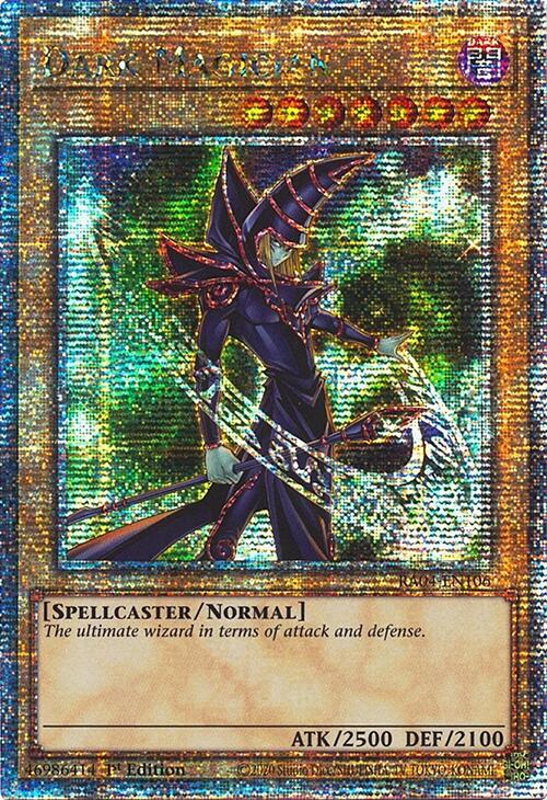 Dark Magician (6th Art) [RA04-EN106] Quarter Century Secret Rare | Exor Games New Glasgow