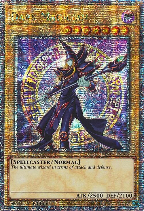 Dark Magician (8th Art) [RA04-EN106] Quarter Century Secret Rare | Exor Games New Glasgow
