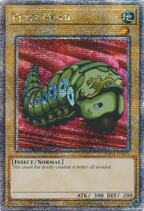 Petit Moth [RA04-EN111] Quarter Century Secret Rare | Exor Games New Glasgow