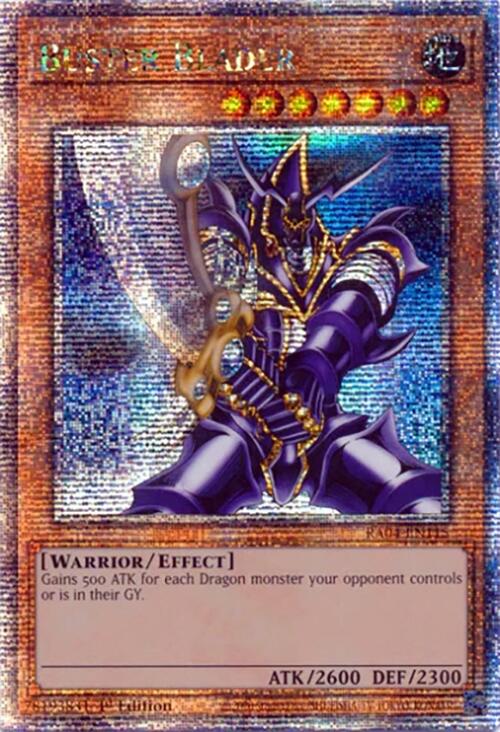 Buster Blader [RA04-EN115] Quarter Century Secret Rare | Exor Games New Glasgow