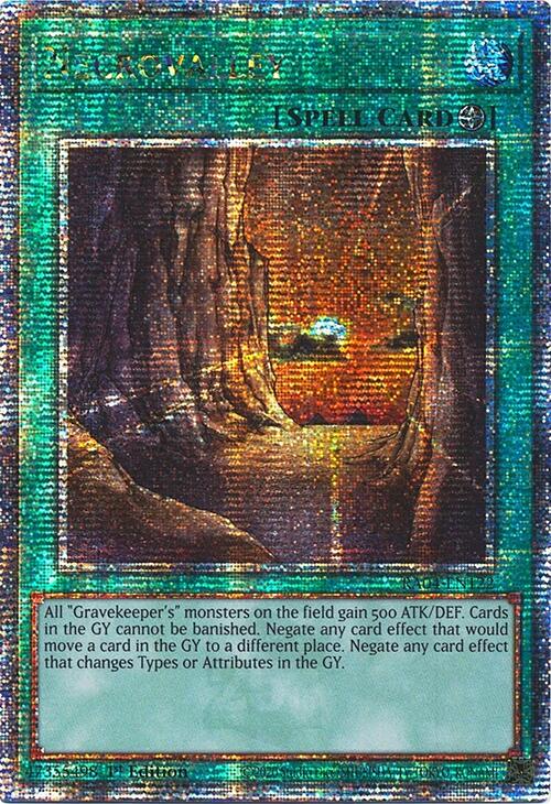 Necrovalley [RA04-EN122] Quarter Century Secret Rare | Exor Games New Glasgow