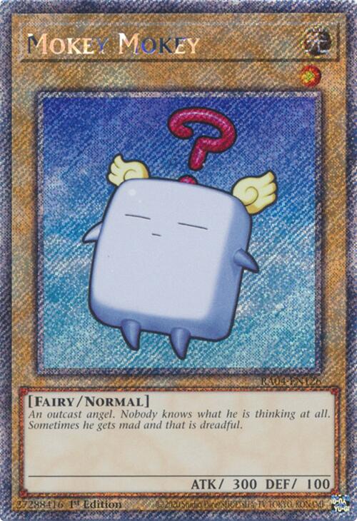 Mokey Mokey [RA04-EN126] Platinum Secret Rare | Exor Games New Glasgow