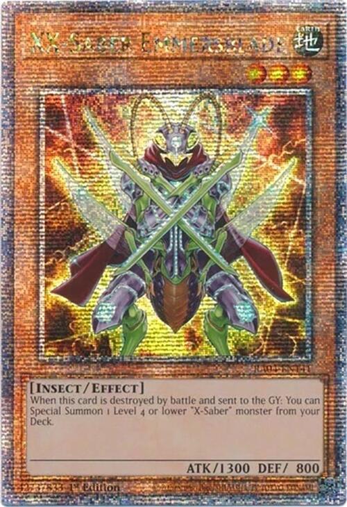 XX-Saber Emmersblade [RA04-EN141] Quarter Century Secret Rare | Exor Games New Glasgow