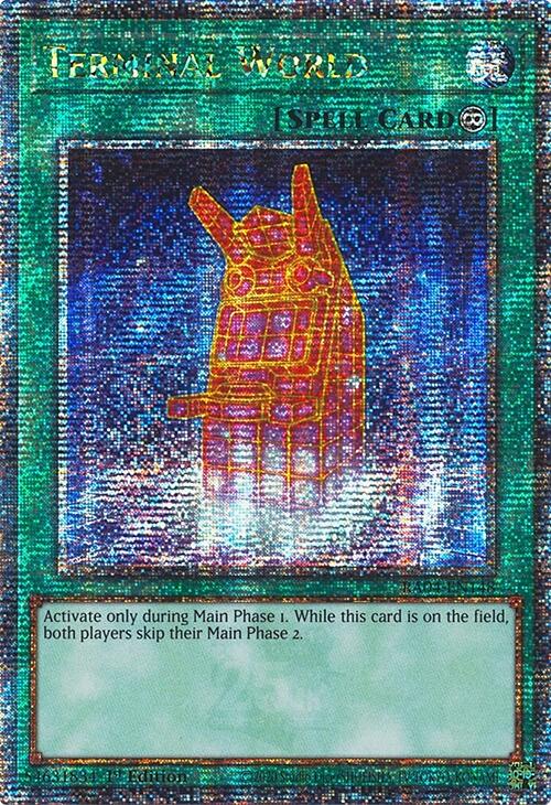 Terminal World [RA04-EN148] Quarter Century Secret Rare | Exor Games New Glasgow