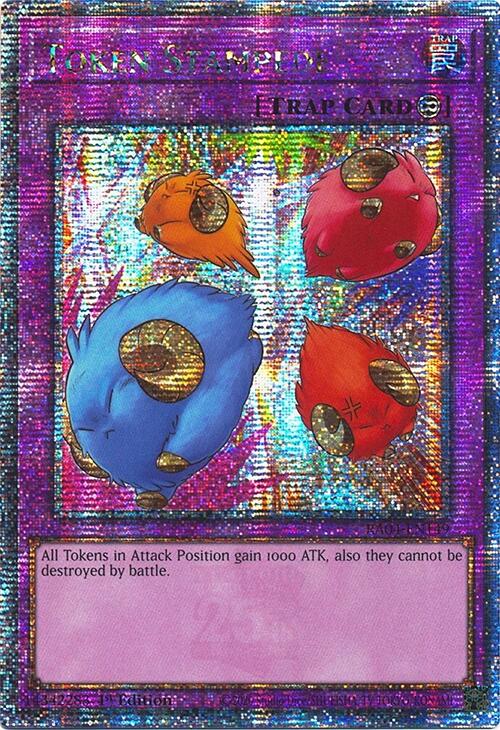 Token Stampede [RA04-EN149] Quarter Century Secret Rare | Exor Games New Glasgow