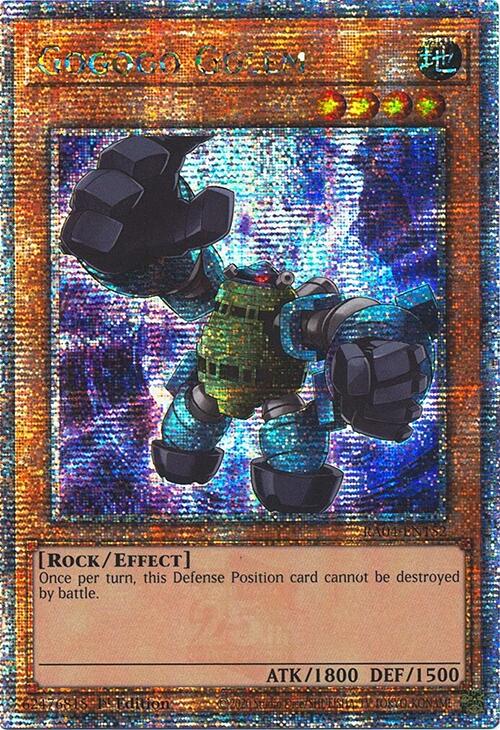 Gogogo Golem [RA04-EN152] Quarter Century Secret Rare | Exor Games New Glasgow