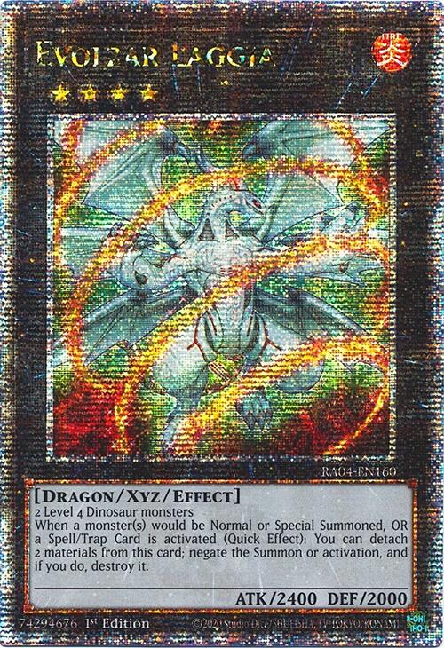 Evolzar Laggia [RA04-EN160] Quarter Century Secret Rare | Exor Games New Glasgow