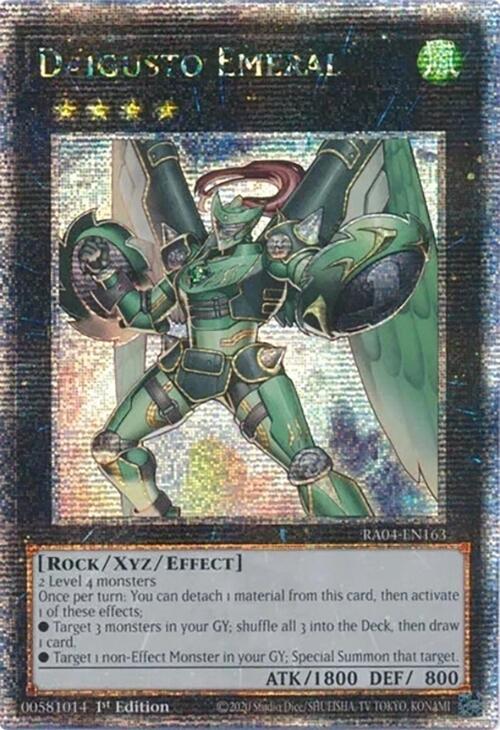 Daigusto Emeral [RA04-EN163] Quarter Century Secret Rare | Exor Games New Glasgow