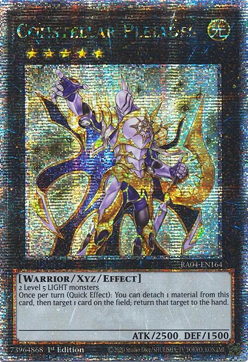 Constellar Pleiades [RA04-EN164] Quarter Century Secret Rare | Exor Games New Glasgow