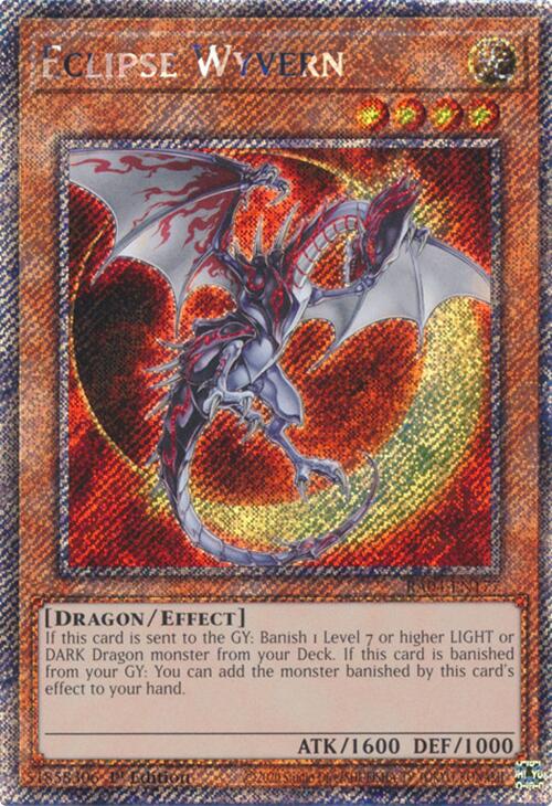 Eclipse Wyvern [RA04-EN177] Platinum Secret Rare | Exor Games New Glasgow