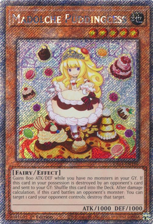 Madolche Puddingcess [RA04-EN186] Platinum Secret Rare | Exor Games New Glasgow
