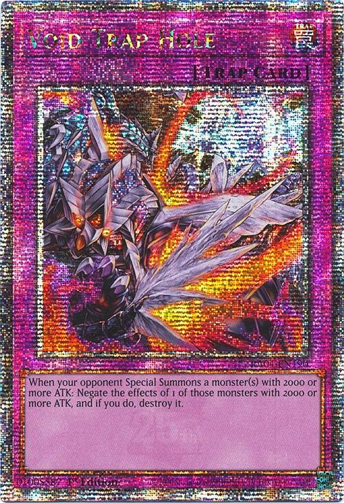 Void Trap Hole [RA04-EN190] Quarter Century Secret Rare | Exor Games New Glasgow