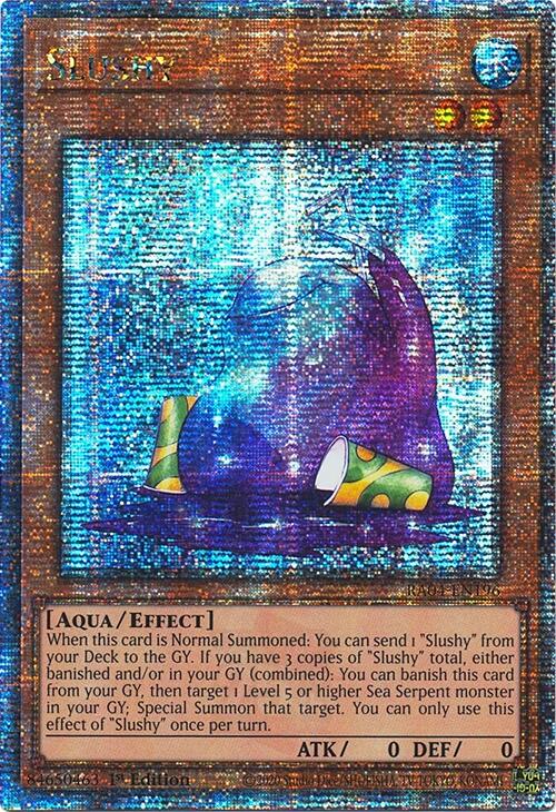 Slushy [RA04-EN196] Quarter Century Secret Rare | Exor Games New Glasgow