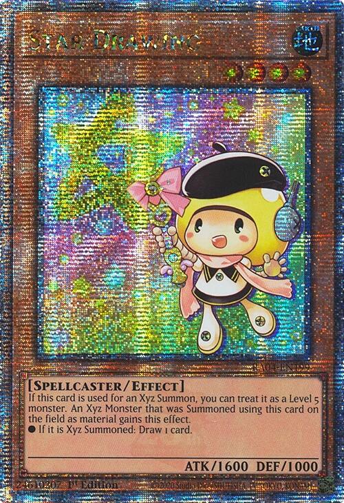 Star Drawing [RA04-EN199] Quarter Century Secret Rare | Exor Games New Glasgow